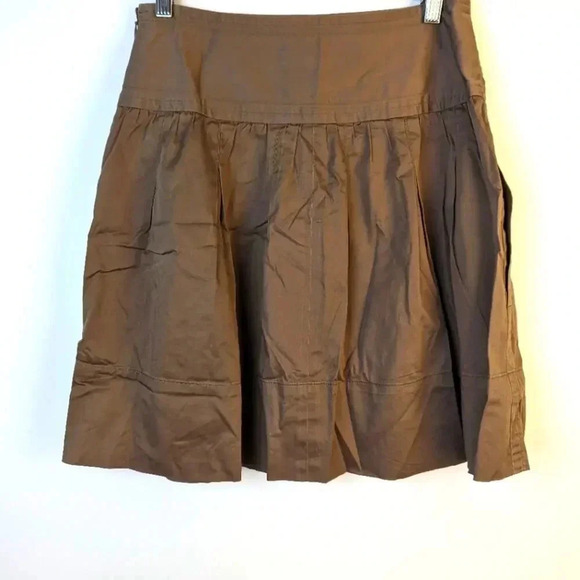 BCBG MaxAzria Brown Skater Skirt / 04 - Picture 1 of 5